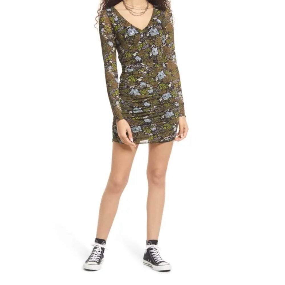 BP Floral Long Sleeve Dress